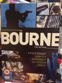 The Bourne Collection 4 Film Dvd Boxset Collection Matt Damon Spy Action Movies
