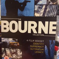 The Bourne Collection 4 Film Dvd Boxset Collection Matt Damon Spy Action Movies