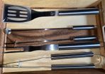 BBQ Accessories Stainless Steel Barbecue Tools Set with BBQ Grill Brand new