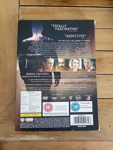 True Detective,  Complete Season 2 Dvd Box Set