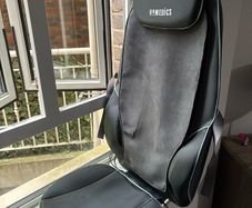 HoMedics ShiatsuMax 2.0 Back Massager Seat | Heat, Rolling & Vibration
