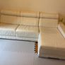 Cream Sofa Leather Image 2