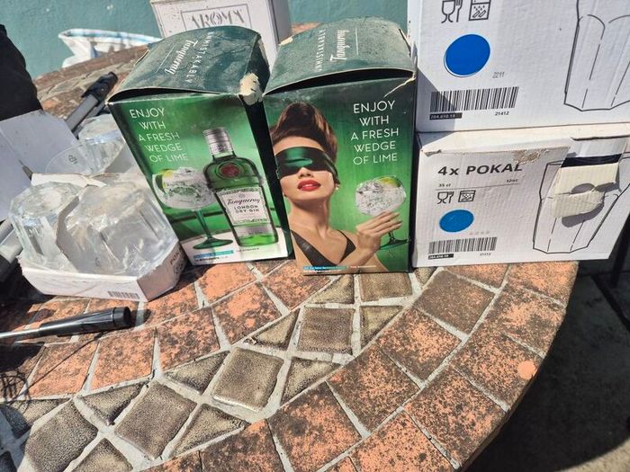 Free new glasses from ikea/tanquery gin glasses