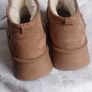 PRICE DROP Ladies Faux suede platform Ugg boots, Size 40/7, in  perfect condition Image 3