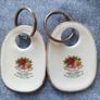 Rare Royal Albert Old Country Roses Key Ring FREE POST Image 2