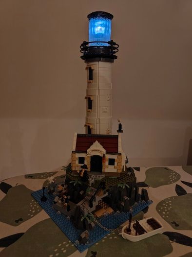 Non-original Lego, lighthouse bricks