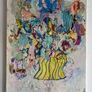 Original Painting Irish Abstract Floral Original Floral Painting Original Art contemporary Irish art Image 2
