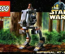 Lego Star Wars 7127: AT-ST (2001) 100% Complete (NO BOX)