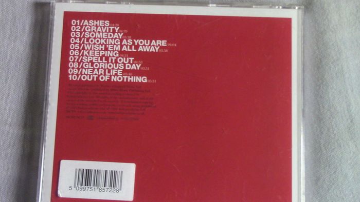 Embrace - Out Of Nothing CD