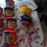 10 x various cadbury creme egg mini eggs flake mugs,retired Image 5
