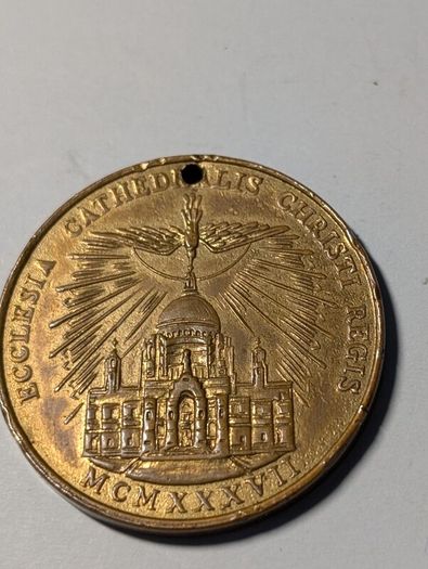 Liverpool Cathedral Medal 1937