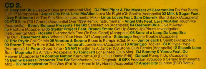 Ministry Of Sound [2005] The Mash Up Mix: Mixed By The Cut Up Boys [2xCD Album]