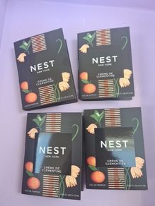 NEST New York Creme De Clementine Eau de Parfum 1.5 ml Travel Spray 4e each.  8 for 22e