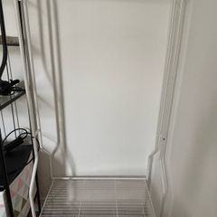 clothes rail with shelf