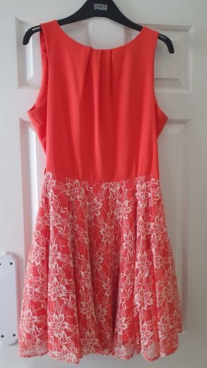Peachy Orange Closet Dress 12
