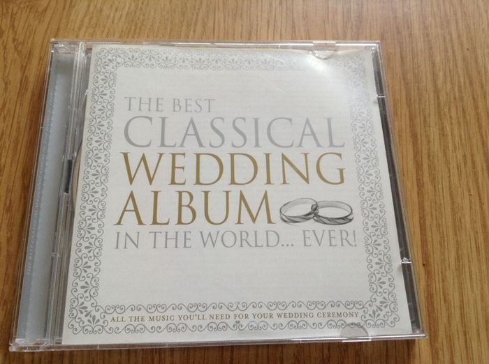 Wedding music cd