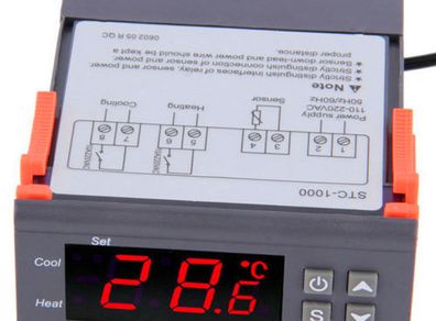 Digital STC-1000 All-Purpose Temperature Controller Thermostat With Sensor