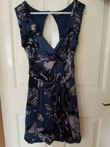 Warehouse Silk dress UK 8