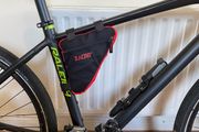 Zacro Bike Bicycle Cycling Bag Front Tube Frame Phone Waterproof Bicycle Bags Triangle Pouch Frame Holder bicycle Accessories