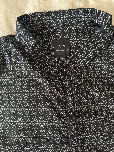 Armani Exchange Logo Print Shirt XL