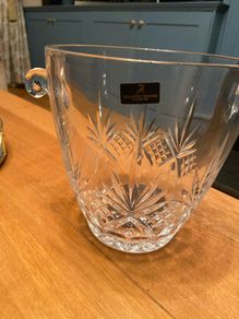 Large. Newgrange crystal wine bucket