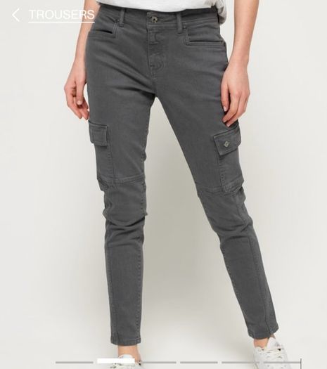 Women's Superdry  skinny cargo jeans brand new with tags