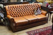 1977 Art Forma Cleveland Leather Three Seater