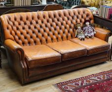 1977 Art Forma Cleveland Leather Three Seater