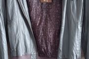 leather look jacket size UK 8