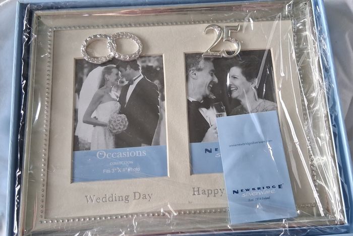 Newbridge 25th Wedding Anniversary Frame