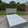 Double bed 4ft6 without mattress Image 2