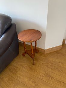 Side sofa table