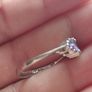 Tanzanite Ring in Sterling Silver 925. Image 2
