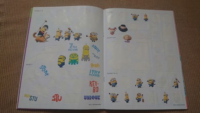The Minion Annual 2016 and Minions Sticker Book