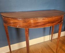 Vintage Demi-lune table