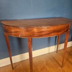 Vintage Demi-lune table
