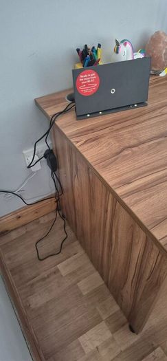 Desk to be collected