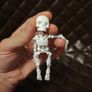 3D Printed Articulated Halloween Skeleton Fidget Toy Image 2