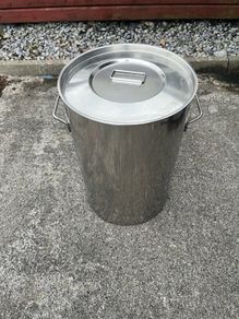 50 Litre Stainless Steel Pot with lid