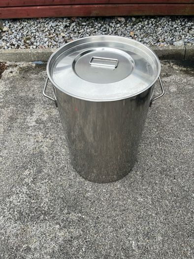 50 Litre Stainless Steel Pot with lid