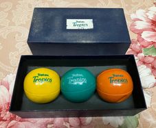 Vintage Tropicana stress ball display box