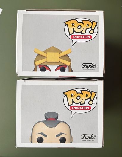 Funko Pops - Avatar the last Airbender Suki & Admiral Zhao