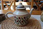 nicholas mosse red tulip teapot