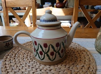 nicholas mosse red tulip teapot