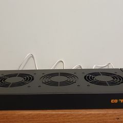 CONTEG DP-VEN-02-H Fan Module With 2x Vent Adjustable with thermostat 230V