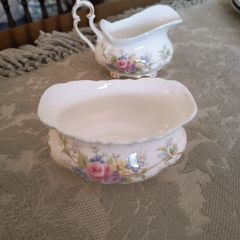 Royal Albert 'Colleen' - Creamer & Sugar Bowl.
