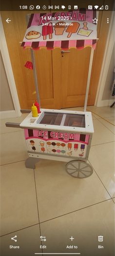Melissa and Doug ice cream truck