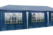 Gazebo Party Tent, Garden Tent, Event Gazebo - 3 x 9 m, with  8 Side Panels