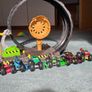 hot wheels mega garage and monster truck loop launcher Image 2