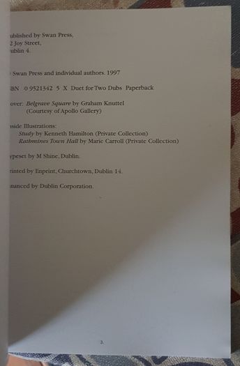 Duet For Two Dubs: Poetry And Prose by Warren O'Connell and Maureen Charlton
